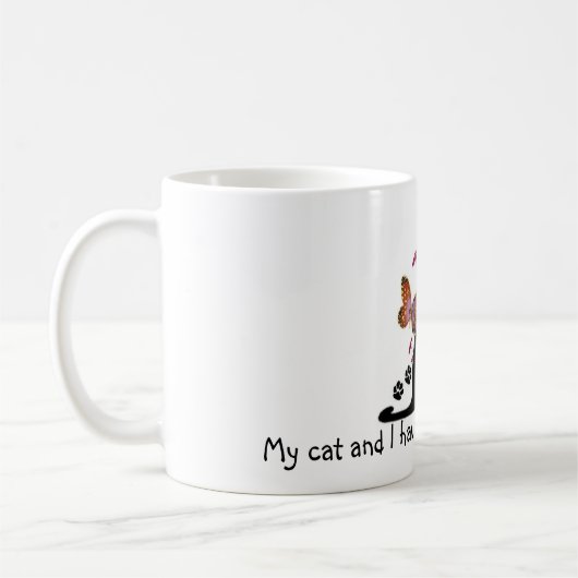 Feline Chatter Koffiemok (Links)