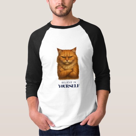 Feline Confidence T-shirt (Voorkant)