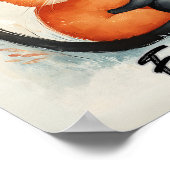 Feline Cozy Snuggly Cat Love Art Poster Wall Art (Hoek)