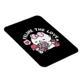 Feline de Liefde - Schattigee Valentijn's Cat Desi Magneet (Rechterzijde)