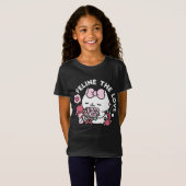 Feline de Liefde - Schattigee Valentijn's Cat Desi T-shirt (Voorkant volledig)