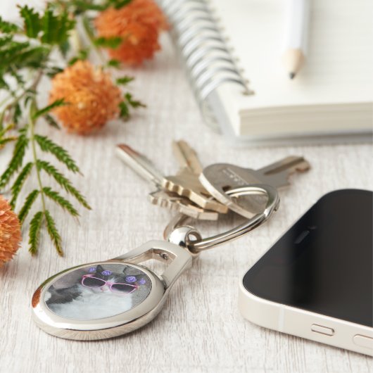 Feline Diva Sleutelhanger (Zijkant)