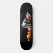 Feline Elegance Skateboard (Voorkant)