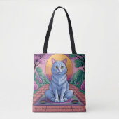 Feline Enlightenment Tote Bag (Voorkant)