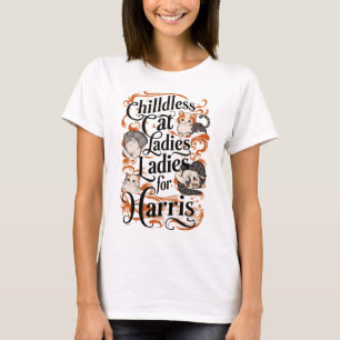 Feline Fandom: Kinderloze Kattenvrouwen T-shirt