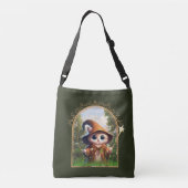 Feline Fantasy Avontuur Crossbody Tas (Achterkant)