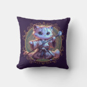 Feline Fantasy Avontuur Kussen (Voorkant)