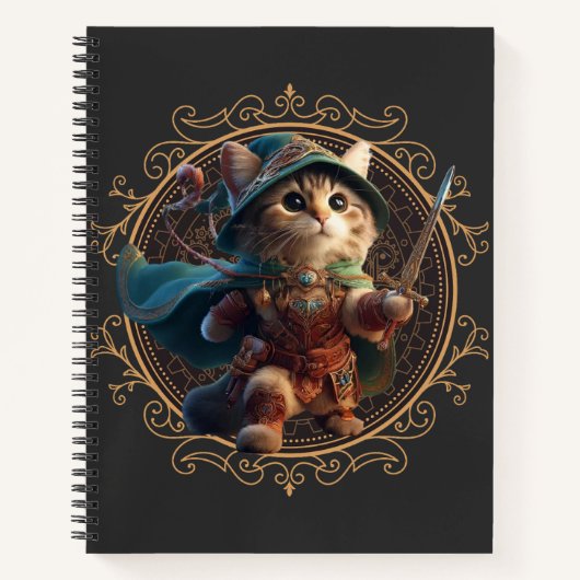 Feline Fantasy Avontuur Notitieboek (Voorkant)