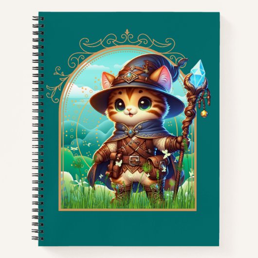 Feline Fantasy Avontuur Notitieboek (Voorkant)