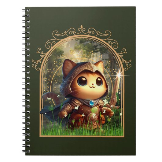 Feline Fantasy Avontuur Notitieboek (Voorkant)