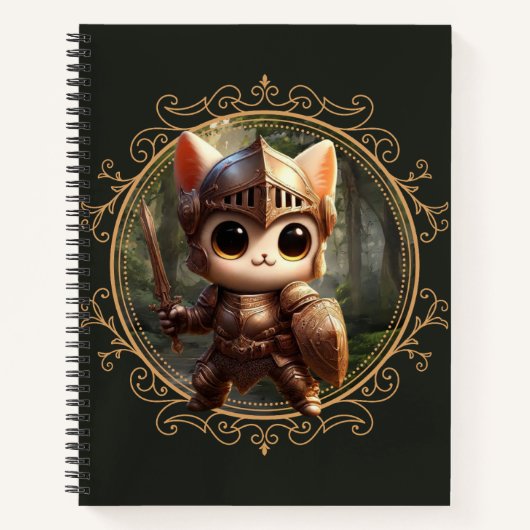 Feline Fantasy Avontuur Notitieboek (Voorkant)