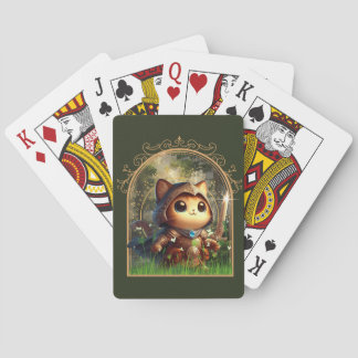 Feline Fantasy Avontuur Pokerkaarten