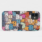Feline Fantasy: Schattigee anime Cats Galore Case-Mate iPhone Case (Achterkant (horizontaal))