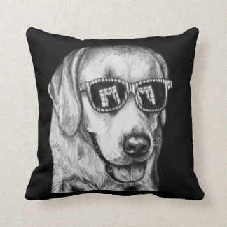 Feline Fascination Dog Art Pillow Kussen