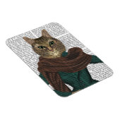 Feline Fashionista Magneet (Rechterzijde)