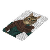 Feline Fashionista Magneet (Linkerzijde)