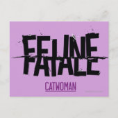 Feline Fatale Briefkaart (Voorkant)