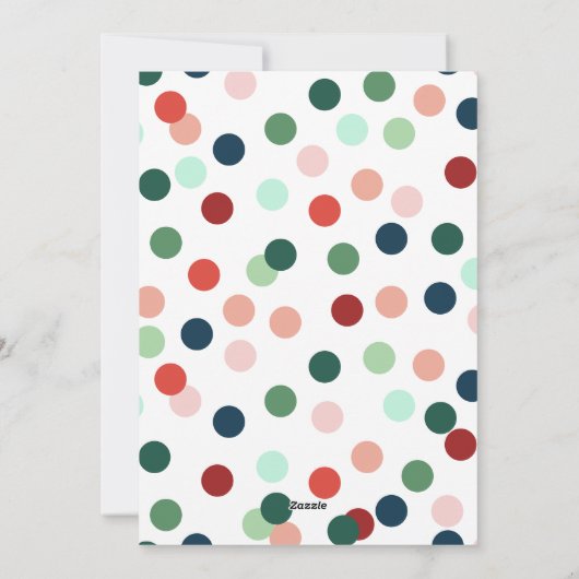 Feline Feestelijke Kat Foto Vakantie Feestdagenkaart (Achterkant)