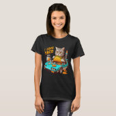 Feline Fiesta Ik hou van Taco T-shirt (Voorkant volledig)