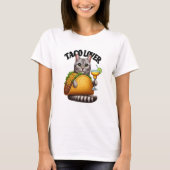 Feline Fiesta: Taco Cat T-shirt (Voorkant)