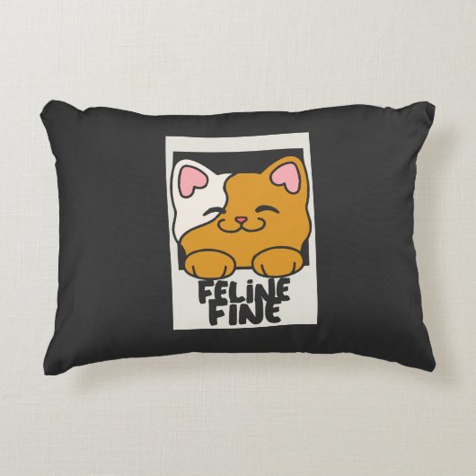 Feline Fine Accent Kussen (Voorkant)
