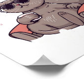 Feline Fine Digital Download - Perfect voor DTF Pr Poster (Hoek)