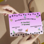 Feline Fine en Klaar om te GESPONNEN-ty Kaart