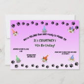 Feline Fine en Klaar om te GESPONNEN-ty Kaart (Voorkant)