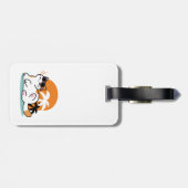 Feline Fine In The Sunshine beroemd gemaakt door R Bagagelabel (Achterkant horizontaal)