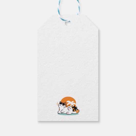 Feline Fine In The Sunshine beroemd gemaakt door R Cadeaulabel (Achterkant)