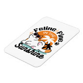 Feline Fine In The Sunshine beroemd gemaakt door R Magneet (Linkerzijde)