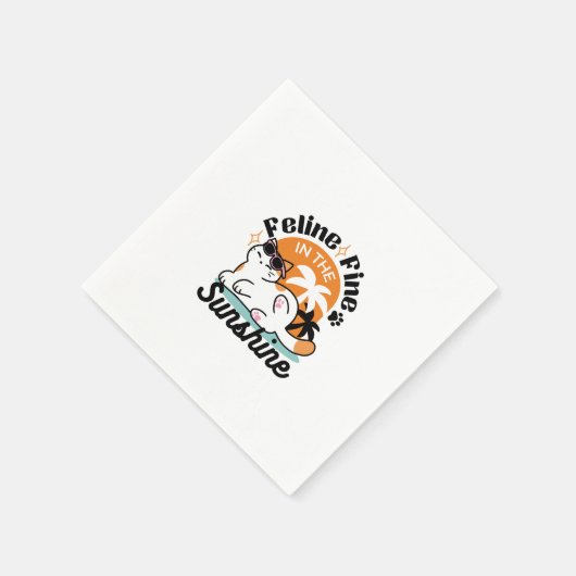 Feline Fine In The Sunshine beroemd gemaakt door R Servet (Hoek)
