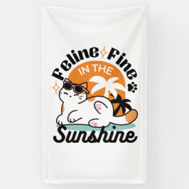 Feline Fine In The Sunshine beroemd gemaakt door R Spandoek