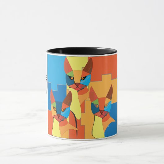 Feline Fine Mok (Midden)