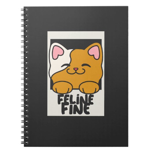 Feline Fine Notitieboek (Voorkant)