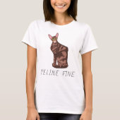 Feline Fine T-shirt (Voorkant)