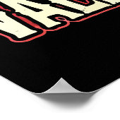 Feline Fine Zonder Valentijn Cat Anti-Valentijnse Poster (Hoek)