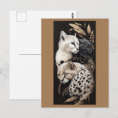 FELINE FINESSE #1 BRIEFKAART (Voorkant / Achterkant)