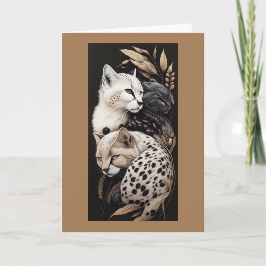 FELINE FINESSE #1 KAART (Voorkant)