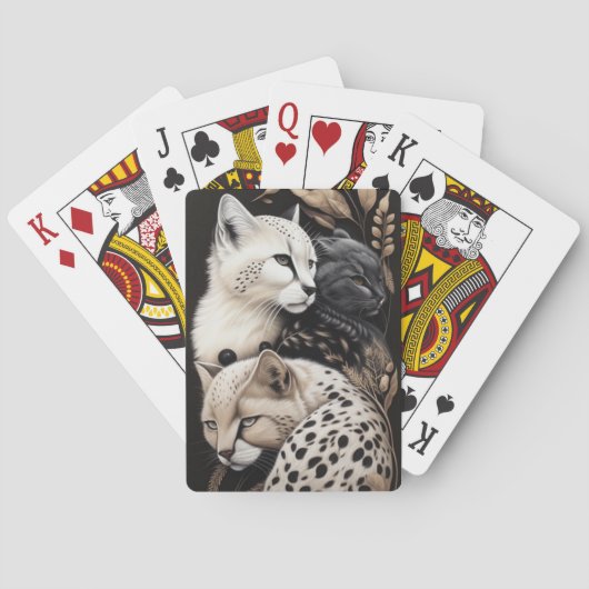 FELINE FINESSE #1 POKERKAARTEN (Achterkant)
