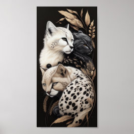 FELINE FINESSE #1 POSTER