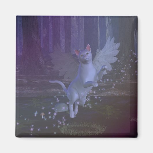Feline Flight Magnet (Voorkant)