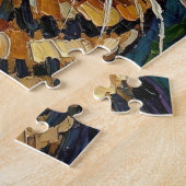 Feline & Floral | Cute Artistic Cat Legpuzzel (Zijkant)