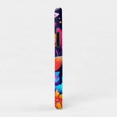 Feline Floral Fantasy Case-Mate iPhone Case (Achterkant/rechts)