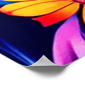 Feline Floral Fantasy Poster (Hoek)