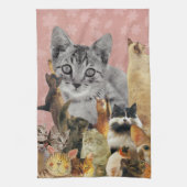 Feline Follies Kitchen Towel Theedoek (Verticaal)