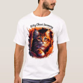 Feline Frenzy: Kat Chaos op komst! T-shirt (Voorkant)