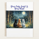 Feline Friends en het maanlicht Planner (Voorkant)