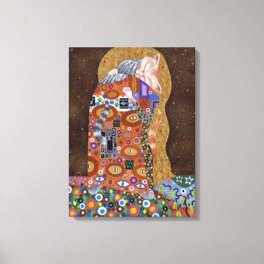 Feline Fulfilment 2011 Canvas Afdruk (Voorkant)