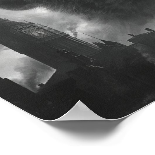 Feline Fury over de ontketening van Catzilla Poster (Hoek)